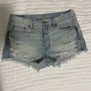 AEO vintage hi-rise festival jean short